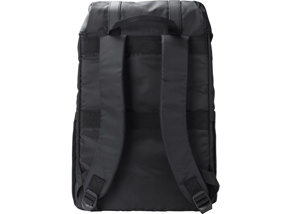 Zaino con patta in twill di poliestere 290 T rPET Marlowe