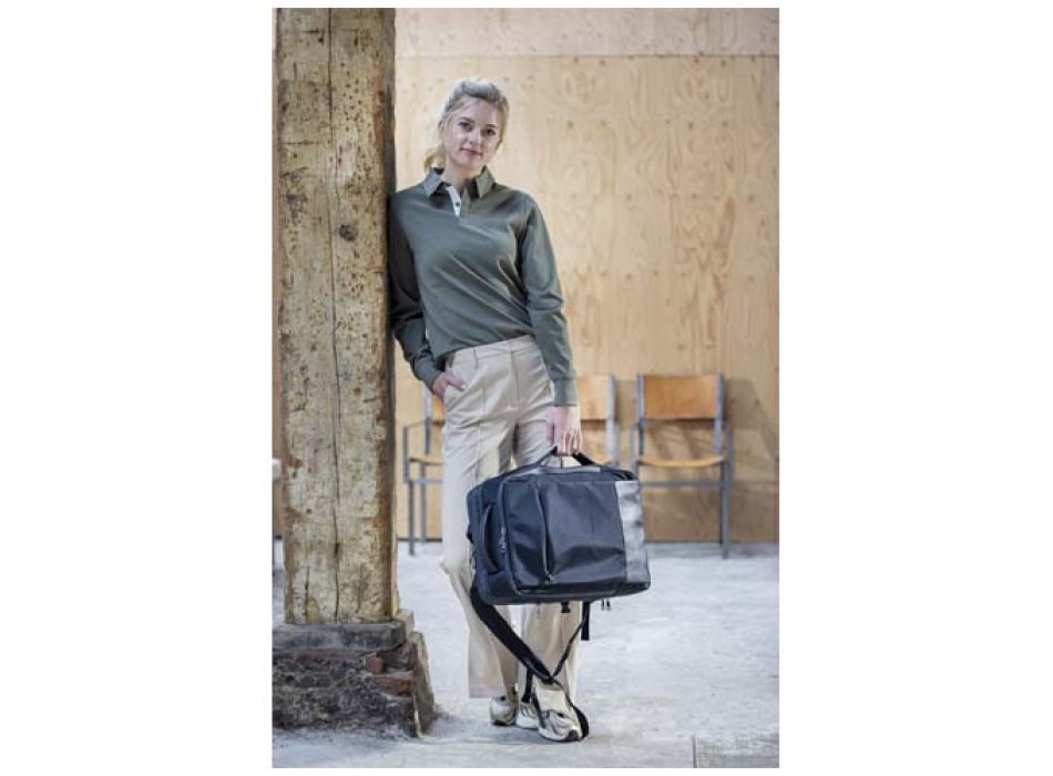 Zaino espandibile per portatile da 17" in materiale riciclato certificato GRS da 35 litri Expedition Pro