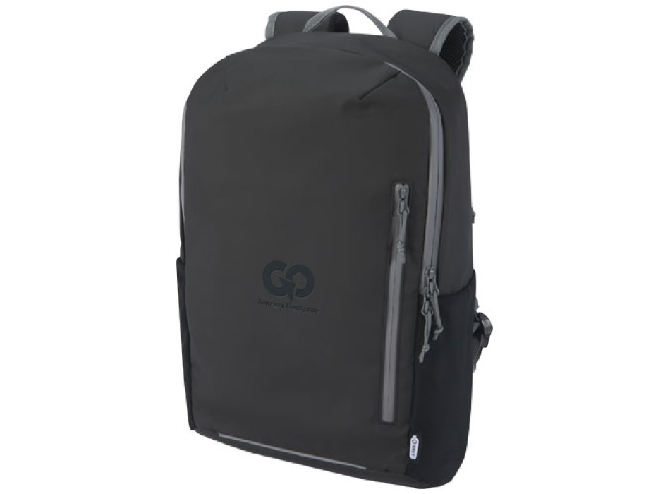 Zaino impermeabile per portatile da 15" in materiale riciclato certificato GRS Aqua - 21 L