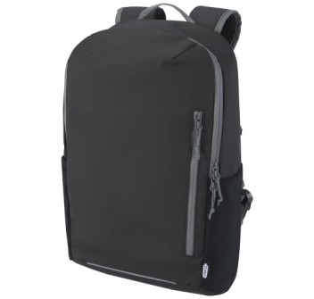 Zaino impermeabile per portatile da 15" in materiale riciclato certificato GRS Aqua - 21 L