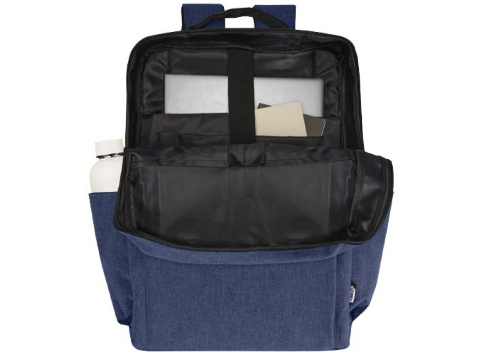 Zaino per computer portatile da 15" in materiale riciclato con certificazione GRS Libra - 15L