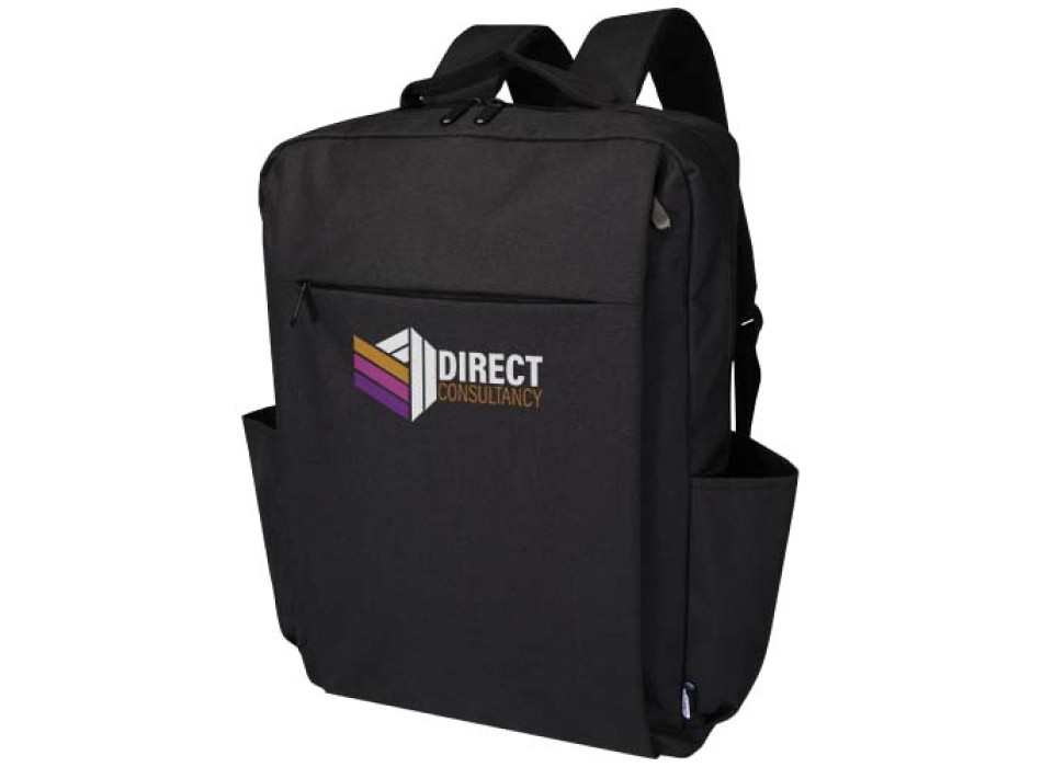 Zaino per computer portatile da 15" in materiale riciclato con certificazione GRS Libra - 15L