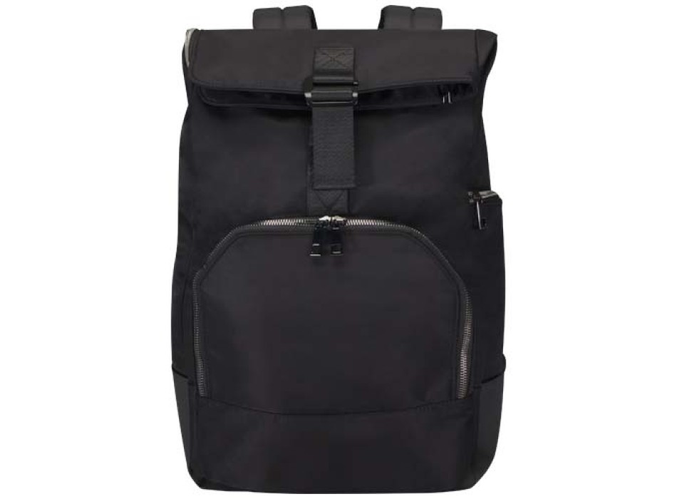 Zaino per portatile da 15,6" in materiale riciclato certificato GRS con chiusura arrotolabile Rhine - 18L