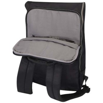 Zaino per portatile da 15,6" in materiale riciclato certificato GRS con chiusura arrotolabile Rhine - 18L