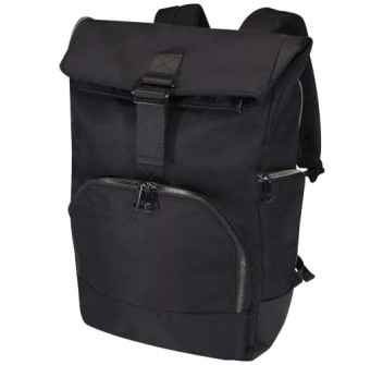 Zaino per portatile da 15,6" in materiale riciclato certificato GRS con chiusura arrotolabile Rhine - 18L