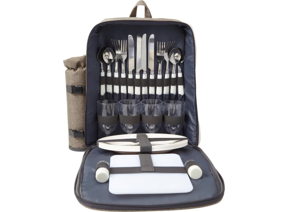 Zaino Pic-Nic per 4 persone, in poliestere 600 D Allison