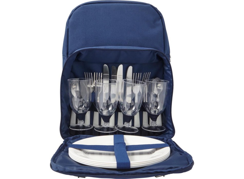 Zaino Pic-Nic per 4 persone, in poliestere 600 D Izaro