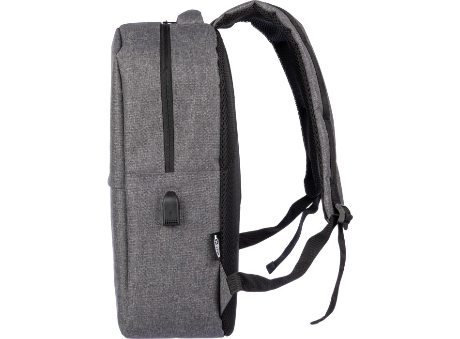 Zaino portacomputer da 15 pollici in rPET 600 D Henrik
