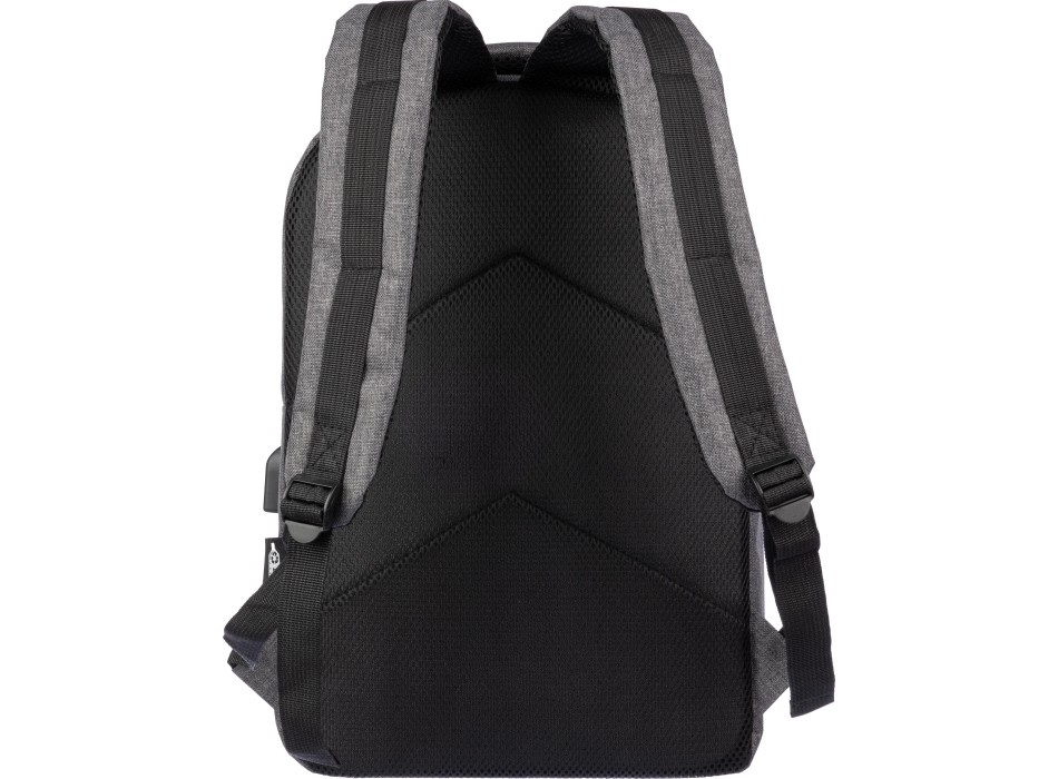Zaino portacomputer da 15 pollici in rPET 600 D Henrik