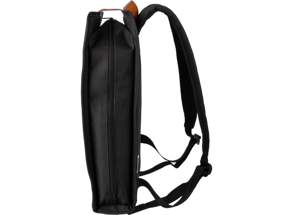 Zaino portacomputer da 15 pollici in tessuto Oxford impermeabile rPET 600D Ralf