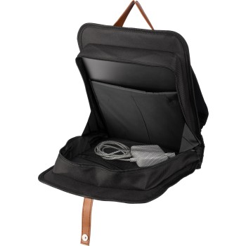 Zaino portacomputer da 15 pollici in tessuto Oxford impermeabile rPET 600D Ralf