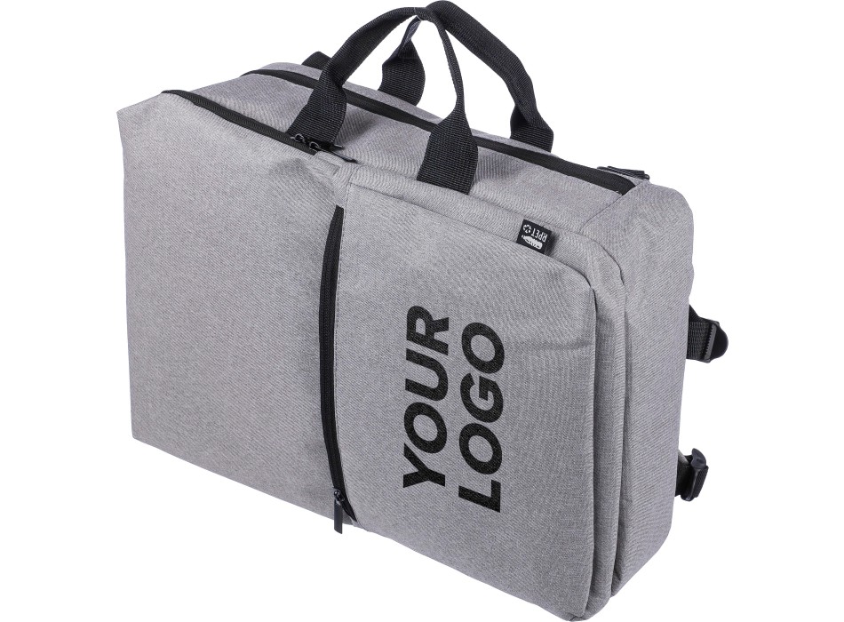 Zaino portacomputer in poliestere rPET 300 D Mallory