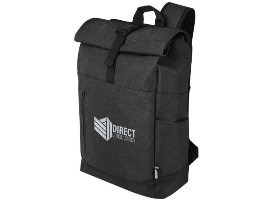 Zaino roll-up certificato GRS per portatile da 15,6" Hoss - 12L