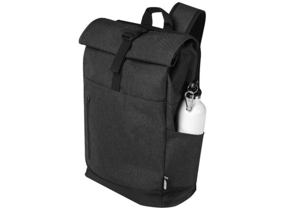 Zaino roll-up certificato GRS per portatile da 15,6" Hoss - 12L