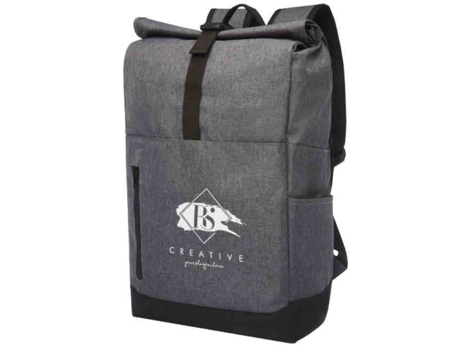 Zaino roll-up certificato GRS per portatile da 15,6" Hoss - 12L