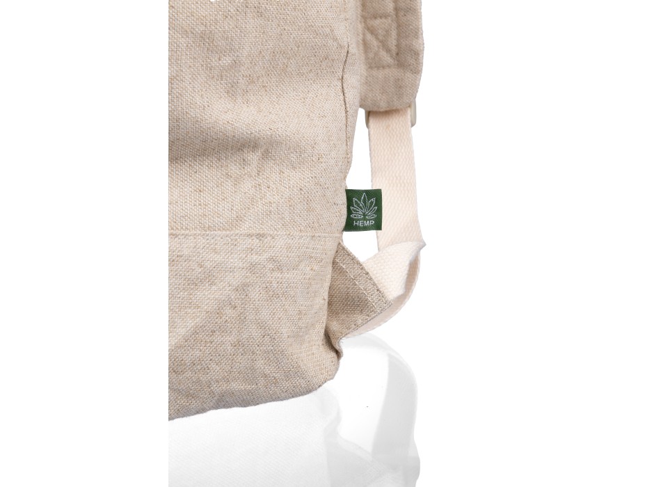 Zaino rolltop in canapa 280 gr/m² Margarete