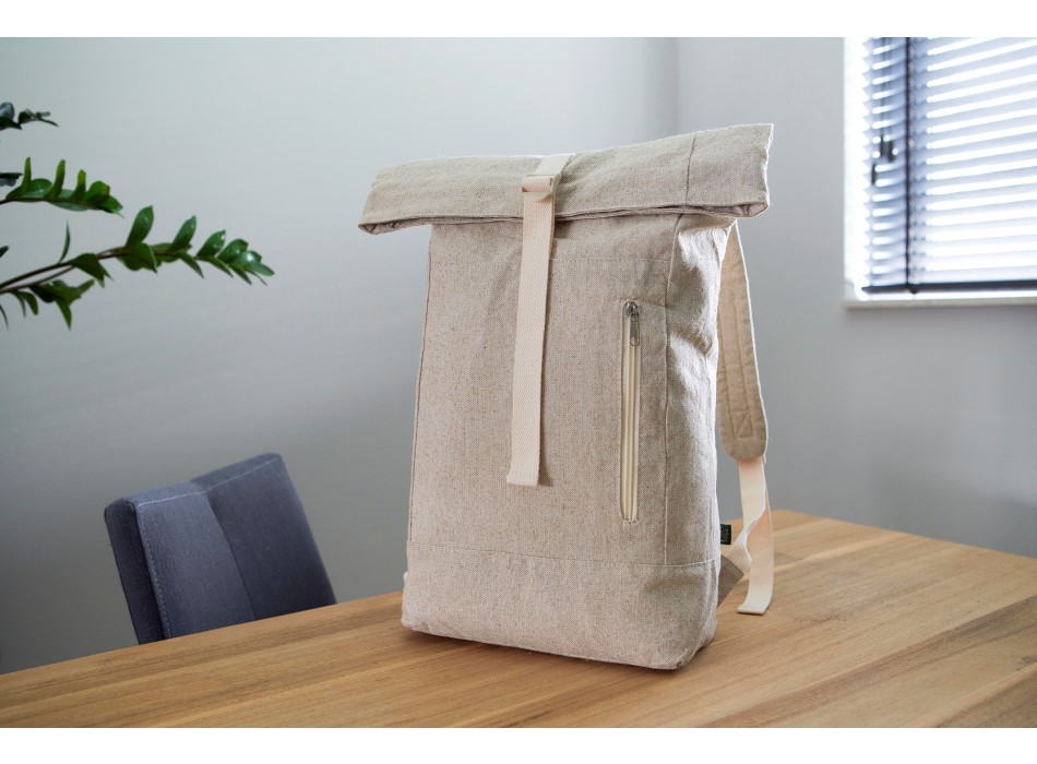 Zaino rolltop in canapa 280 gr/m² Margarete