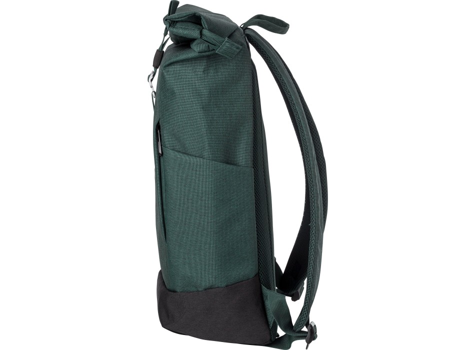 Zaino rolltop in poliestere 600 D Oberon