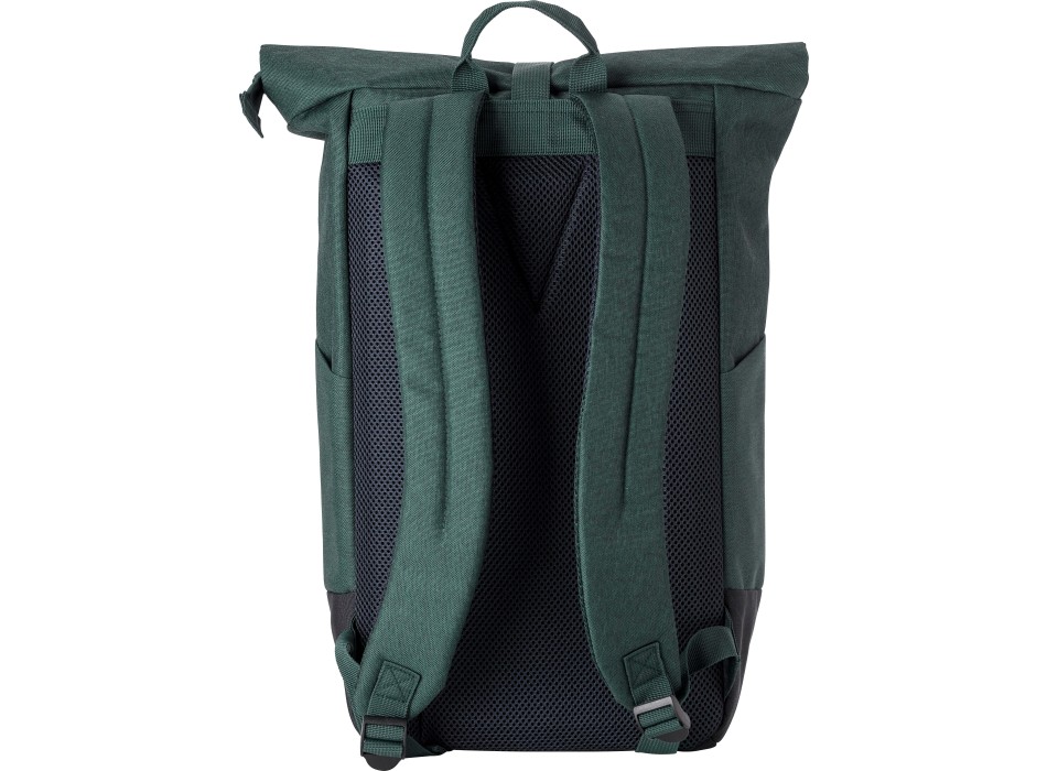 Zaino rolltop in poliestere 600 D Oberon