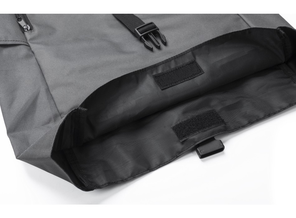 Zaino rolltop in poliestere 600 D rPET Evie