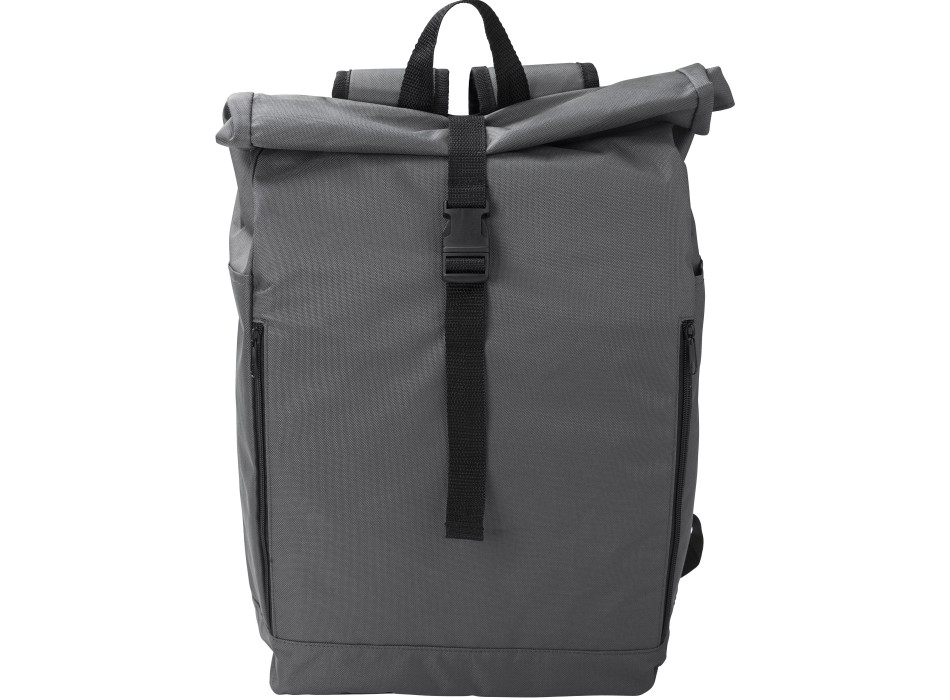 Zaino rolltop in poliestere 600 D rPET Evie