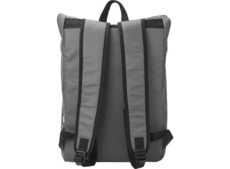 Zaino rolltop in poliestere 600 D rPET Evie