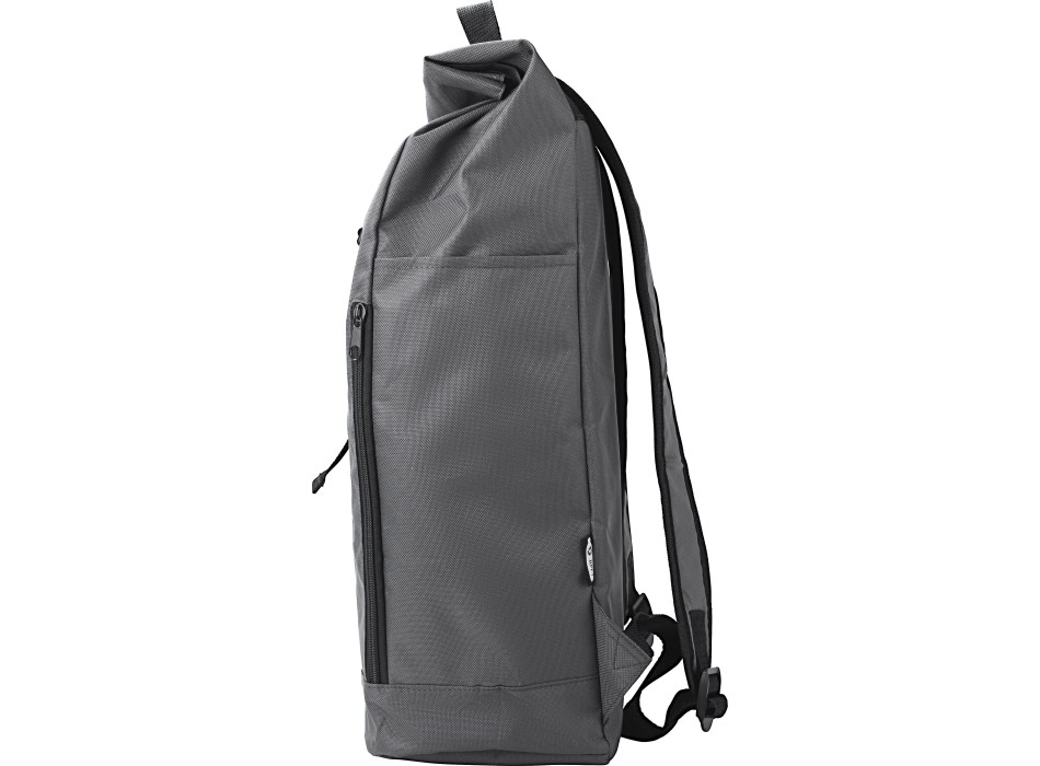Zaino rolltop in poliestere 600 D rPET Evie
