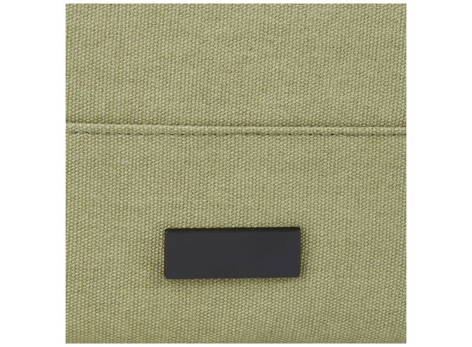 Zaino rolltop per portatile da 15" in canvas riciclato certificato GRS Joey - 15L