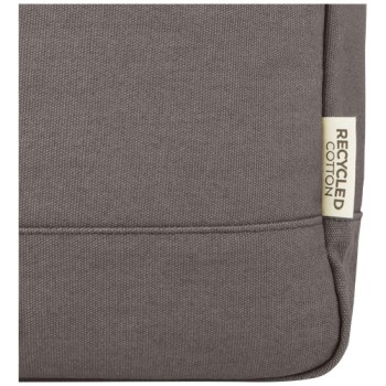Zaino rolltop per portatile da 15" in canvas riciclato certificato GRS Joey - 15L