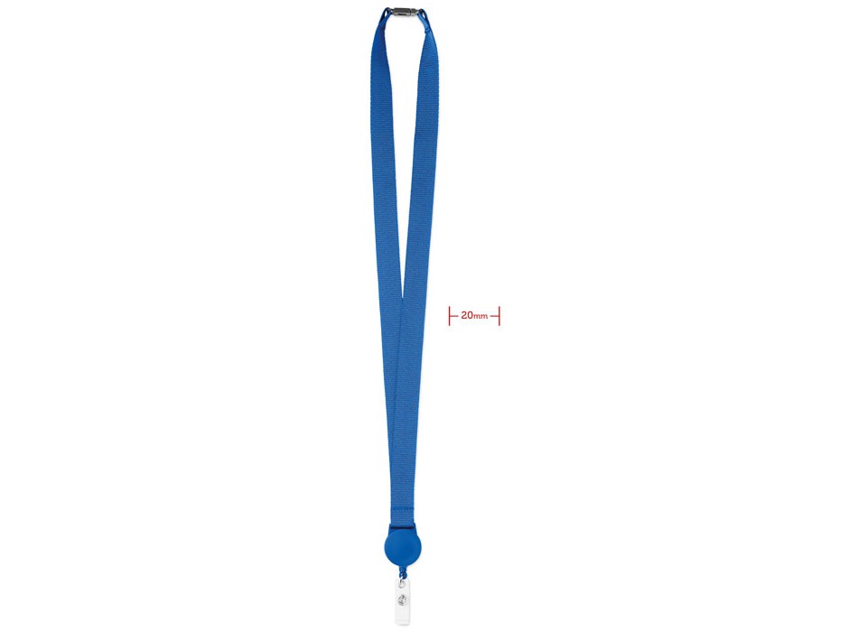 ZIP LANYARD - Lanyard con badge estraibile