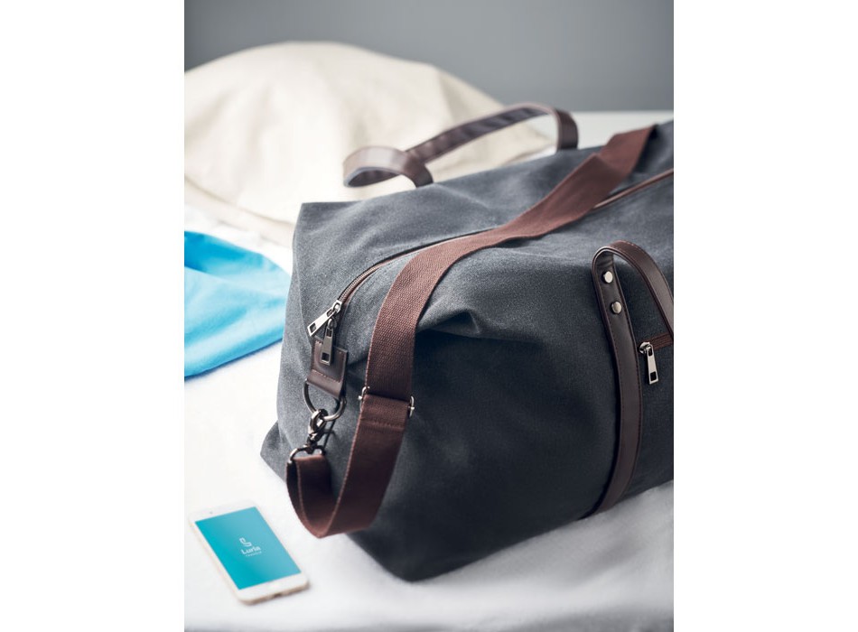 ZURICH - Borsa viaggio in tela 450gr