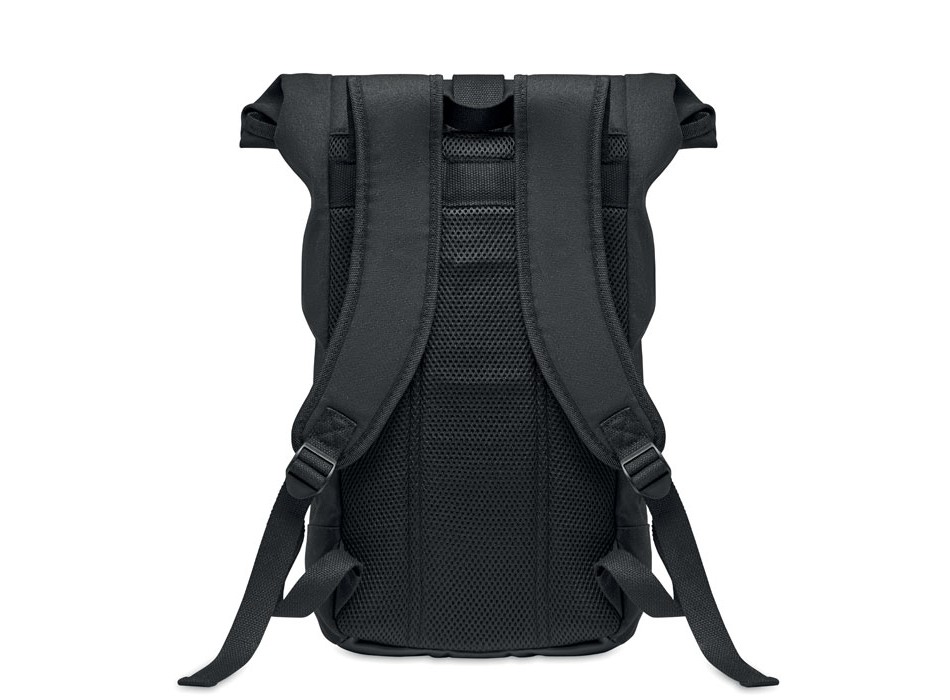 ZURICH ROLL - Zaino in tela lavata Rolltop