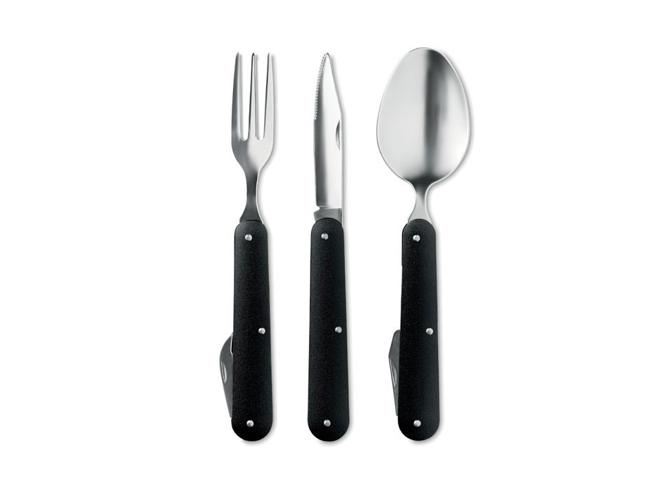 3 SERVICE - Camping cutlery set