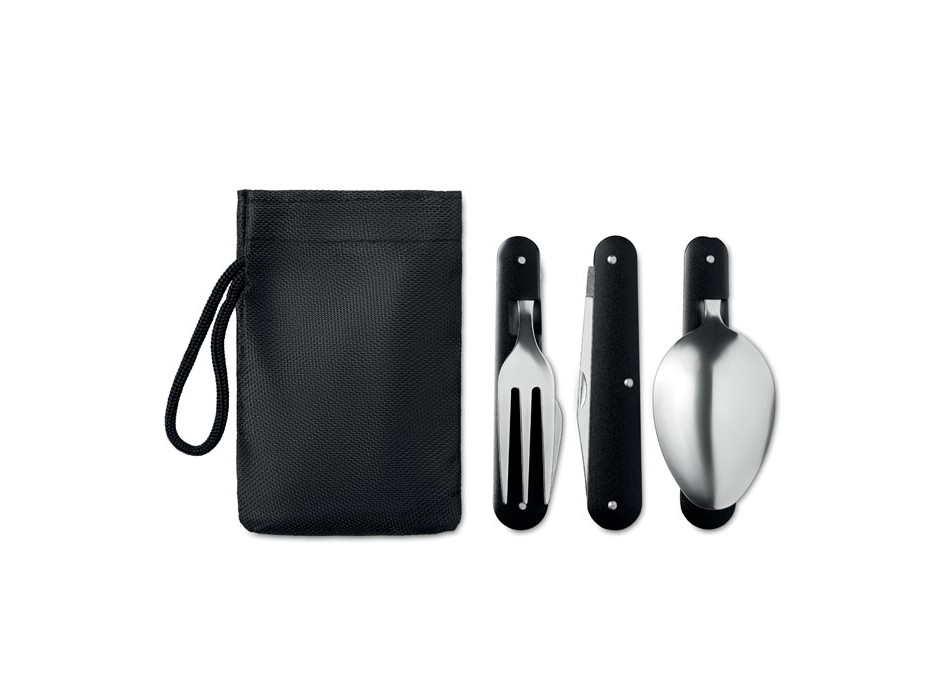 3 SERVICE - Camping cutlery set
