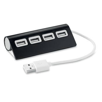 ALUHUB - 4-port USB hub