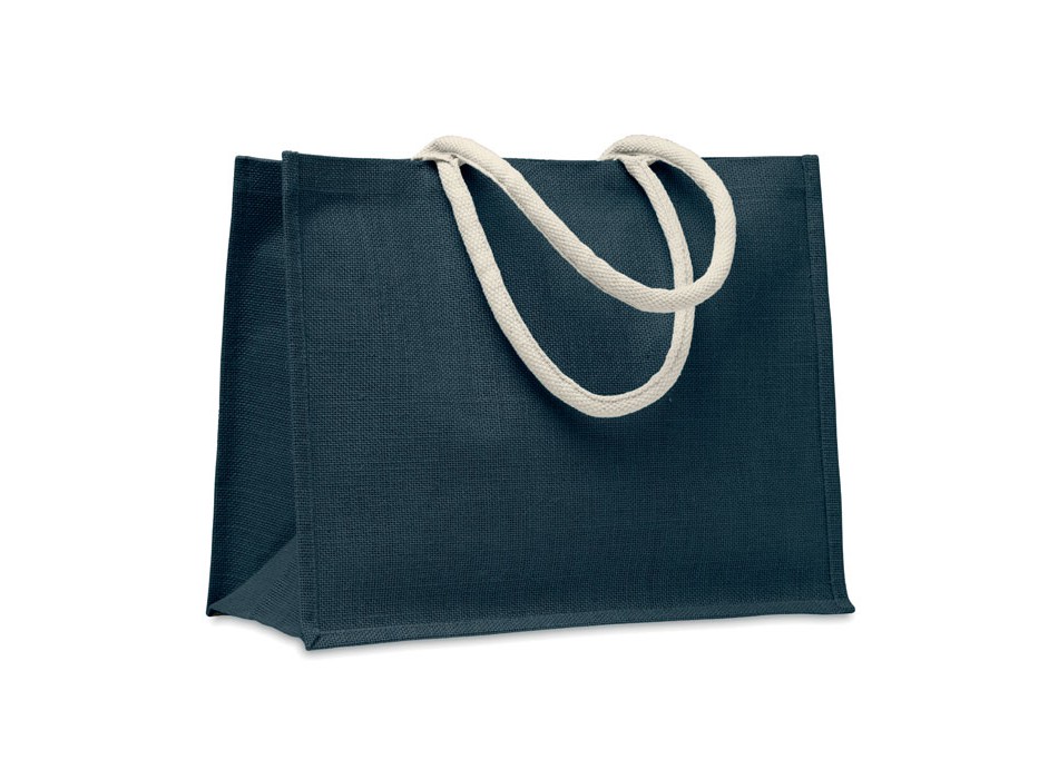 AURA - Jute bag. Cotton handles