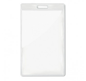 BADGO - Transparent badge holder 7.5x12