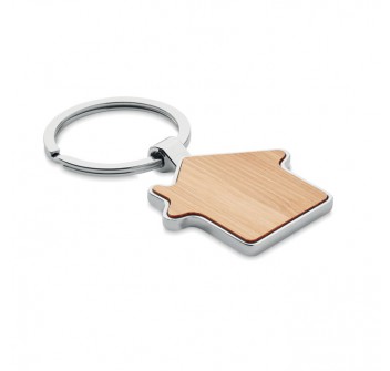 BURNIE - Bamboo keychain