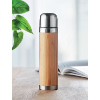 CHAN BAMBOO - Double layer bamboo thermos