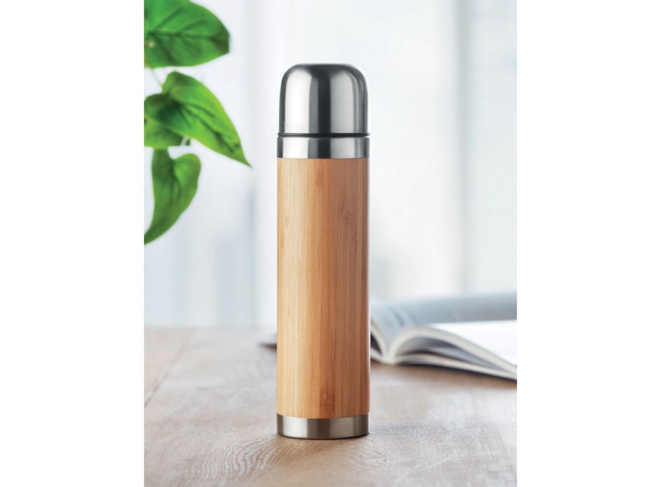 CHAN BAMBOO - Double layer bamboo thermos