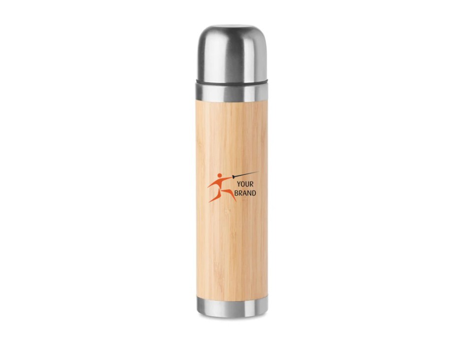 CHAN BAMBOO - Double layer bamboo thermos