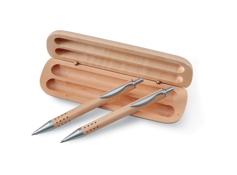 DEMOIN - Pen and pencil set in case