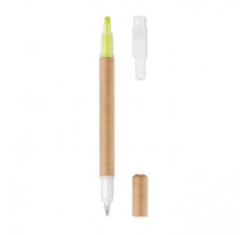 DUO PAPER - 2 in 1 pen and highlighter