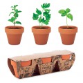 FLOWERPOT - Terracotta herb set