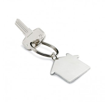 HEIM - Metal 'house' key ring