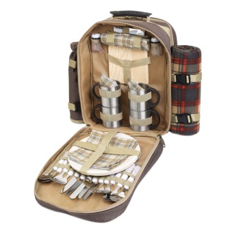 HIGH PARK - Picnic backpack for 4 people