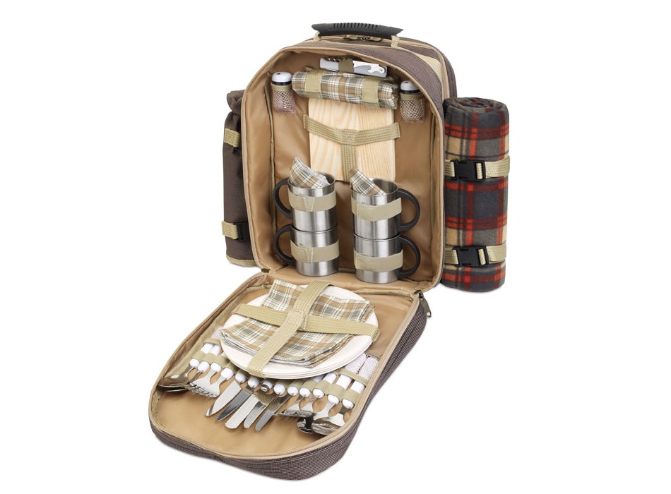 HIGH PARK - Picnic backpack for 4 people
