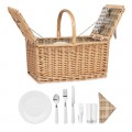 MIMBRE PLUS - Picnic basket for 4 people