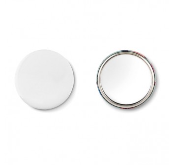 MIRROR - Mirrored metal brooch