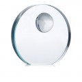 MONDAL - Round glass paperweight
